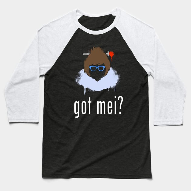 Got Mei-lk? Baseball T-Shirt by Amacha